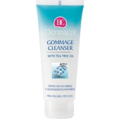 Dermacol Gommage Cleanser čisticí gel na obličej s australským čajovníkem 100 ml