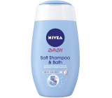 Nivea Baby 2v1 šampon a pěna do koupele pro děti 200 ml