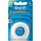 Oral-B Essential Floss voskovaná dentální nit 50 m 1 kus