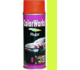 Color Works Fluor 918542 fosforově žlutá nitrocelulózový lak 400 ml