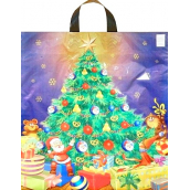 Press Igelitová taška 45 x 50 cm s uchem vánoční stromeček 1 kus