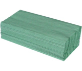 Z-Z Papírové ručníky skládané jednovrstvé zelené, 250 kusů