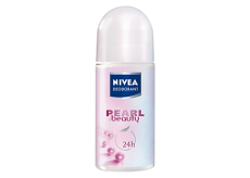 Nivea Pearl & Beauty kuličkový antiperspirant deodorant roll-on pro ženy 50 ml