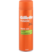 Gillette Fusion Sensitive gel na holení citlivá pleť pro muže 200 ml