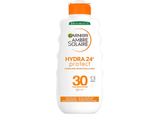 Garnier Ambre Solaire Hydra 24h Protect SPF30 mléko na opalování 200 ml