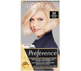 Loreal Paris Préférence barva na vlasy 92 Warsaw Velmi světlá blond duhová