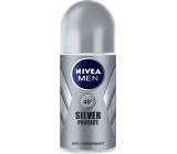 Nivea Men Silver Protect kuličkový antiperspirant deodorant roll-on 50 ml