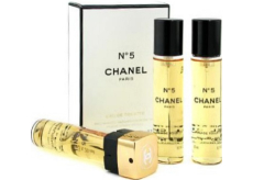Chanel No.5 toaletní voda náplně pro ženy 3 x 20 ml