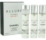 Chanel Allure Homme Sport toaletní voda náplně 3 x 20 ml