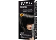 Syoss Professional barva na vlasy 1 - 1 černý Profesionální