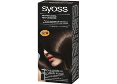 Syoss Professional barva na vlasy 3 - 1 tmavě hnědý