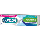 Corega Fixační krém Svěží extra silný pro úplné i částečné zubní náhrady protézy 40 g