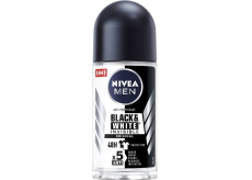 Nivea Men Invisible Black & White Original kuličkový antiperspirant deodorant roll-on 50 ml