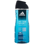 Adidas 3 After Sport sprchový gel na tělo a vlasy pro muže 400 ml