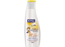 Nivea Sun Kids Pure & Sensitive OF50+ mléko na opalování pro děti 200 ml