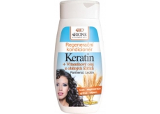 Bione Cosmetics Keratin & Obilné klíčky regenerační kondicionér pro všechny typy vlasů 260 ml