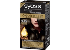 Syoss Oleo Intense Color barva na vlasy bez amoniaku 2-10 Černohnědý