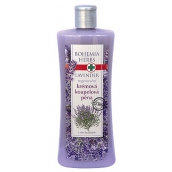 Bohemia Gifts Lavender regenerační krémová koupelová pěna 500 ml
