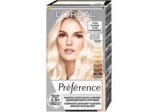 Loreal Paris Préférence Extreme Platinum extrémně zesvětlující barva na vlasy s péčí proti rezavým tónům