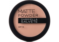 Gabriella Salvete Matte Powder SPF15 pudr 04 Light Sand 8 g