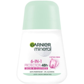 Garnier Mineral Protection Cotton Fresh 48h kuličkový antiperspirant deodorant roll-on pro ženy 50 ml