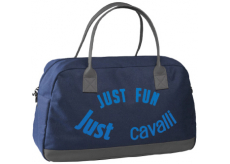 Roberto Cavalli Just Fun Just Cavalli sportovní taška modrá 41 x 26 x 19 cm 1 kus
