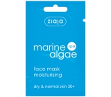 Ziaja Marine Algae Spa mořské řasy hydratační gelová pleťová maska 7 ml