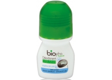 BioPha Květ lenu kuličkový deodorant bez alkoholu, soli, hliníku pro citlivou pokožku v biokvalitě roll-on pro ženy 50 ml