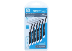 Soft Dent mezizubní kartáček zahnutý XL 0,8 mm 6 kusů