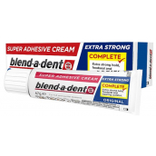 Blend-a-dent Super-Haftcreme Complete Extra Stark Original fixační krém pro zubní náhrady, protézy 47 g