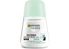 Garnier Mineral Invisible Fresh Aloe 48h kuličkový antiperspirant deodorant roll-on pro ženy 50 ml