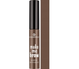 Essence Make Me Brow Eyebrow gelová řasenka na obočí 02 Browny Brows 3,8 ml