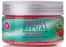 Dermacol Aroma Ritual Vodní meloun Osvěžující tělový peeling 200 g Fresh Watermelon