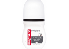 Borotalco Invisible kuličkový antiperspirant deodorant proti žlutým skvrnám roll-on unisex 50 ml