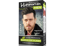 Henna Men Barva na vlasy pro muže černá 33 g