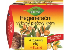 Bione Cosmetics Arganový olej & Karité regenerační výživný pleťový krém pro všechny typy pleti 51 ml