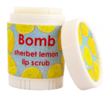 Bomb Cosmetics Citronová zmrzlina - Sherbet Lemon balzám na rty s jemným peelingem 9 ml