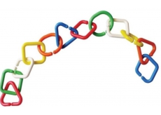 Baby Farlin Spojovací řetěz barevný 55 cm