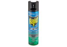 Raid aerosol proti létajícímu hmyzu s eukalyptovým olejem sprej 400 ml