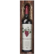 Bohemia Gifts Merlot Pro babičku červené dárkové víno 750 ml