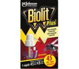 Biolit Plus Elektrický odpařovač s vůní citronelly proti komárům a mouchám náhradní náplň 30 nocí 31 ml