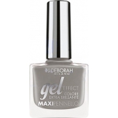 Deborah Milano Gel Effect Nail Enamel gelový lak na nehty 44 Dark Grey 11 ml