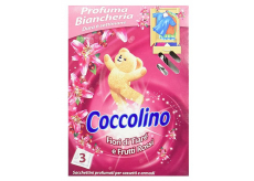 Coccolino Fiori di Tiaré e Frutti Rossi voňavé sáčky do prádla 3 kusy