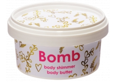 Bomb Cosmetics Lesklé tělo Přírodní tělové máslo ručně vyrobeno 200 ml