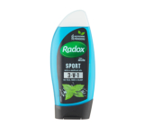 Radox Men Sporty Watermint & Sea Minerals 3v1 sprchový gel a šampon pro muže 250 ml