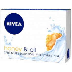 Nivea Honey & Oil krémové toaletní mýdlo 100 g