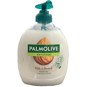 Palmolive Naturals Nourishing Almond Milk tekuté mýdlo s dávkovačem 300 ml