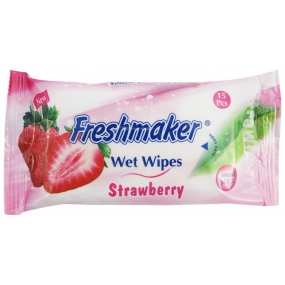 Freshmaker Fruit kosmetické vlhčené ubrousky 15 kusů