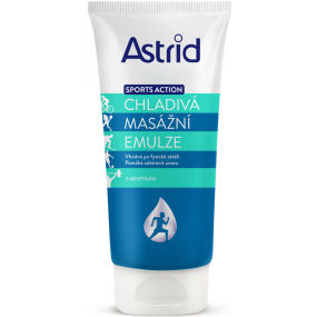 Astrid Sports Action Chladivá Masážní emulze s mentolem 200 ml