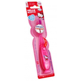 Hello Kitty Soft blikající kartáček na zuby s časovačem 1 minuty pro děti